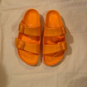 Women’s Orange Summer Birkenstock Sandals